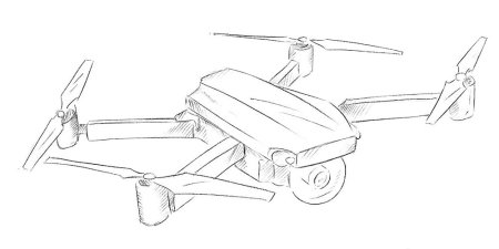 Раскраска дрон