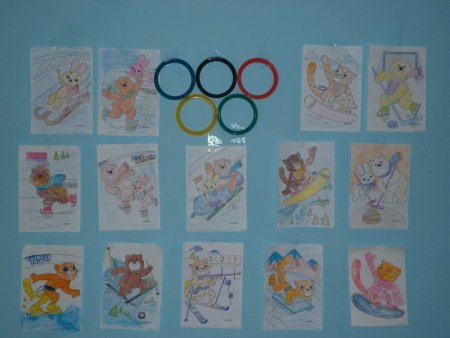 Рисование в детском саду на тему олимпиада