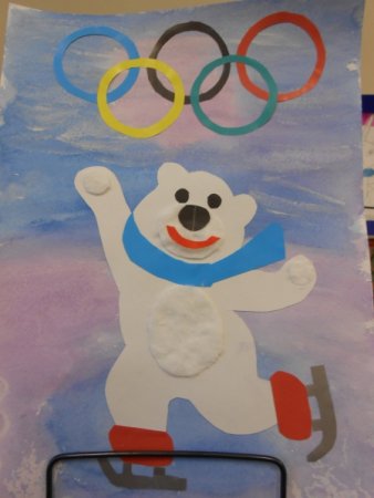 Рисование символы олимпиады