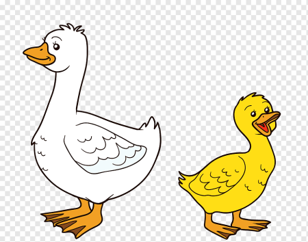 Гусенок мультяшный