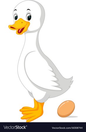 Гусенок мультяшный