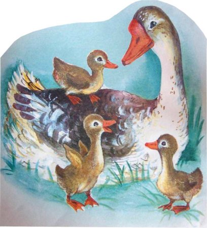 Гусята мультяшные