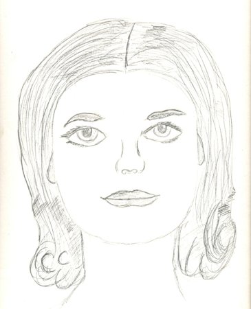 Портрет мамы карандашом для начинающих