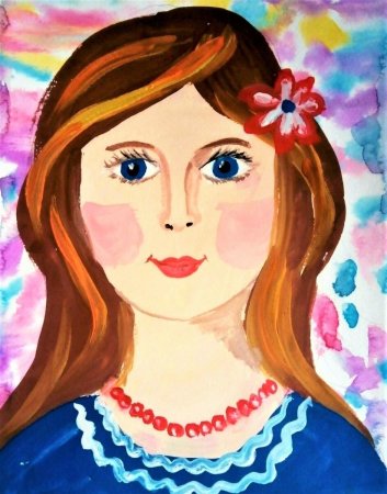 Портрет человека в цвете