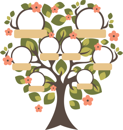 Генеалогическое Древо для ребенка в школу