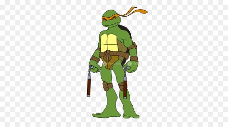 Черепашки ниндзя рисунок Микеланджело