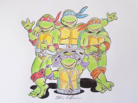 Черепашки ниндзя 1987 в одежде