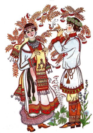 Русский фольклор иллюстрации