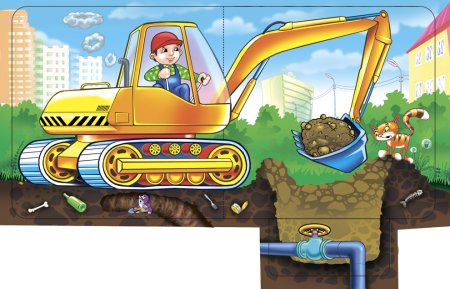 Экскаваторщик для детей