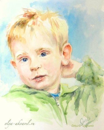 Нарисовать лицо ребенка