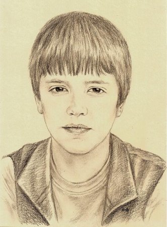 Детский арт портрет