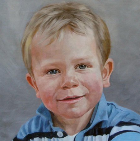 Эндрю Лумис детский портрет