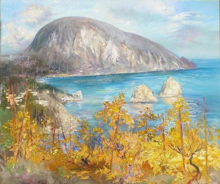 Пейзаж медведь гора Крым