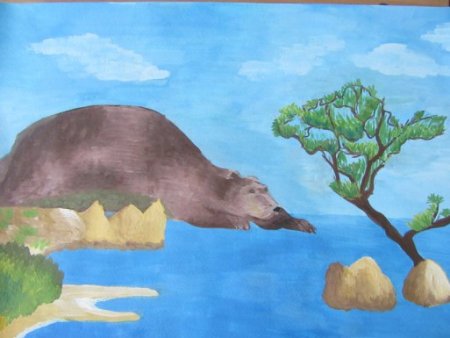 Медведь гора для детей