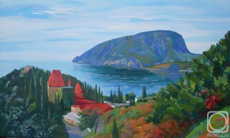 Гора Аю Даг Артек картина художника