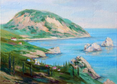 Гора Аю-Даг медведь-гора живопись