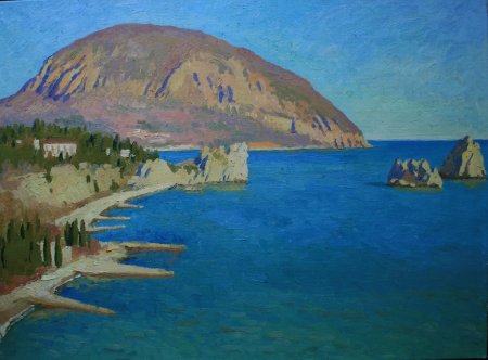 Гора Аю-Даг медведь-гора живопись