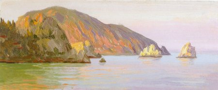 Медведь гора в живописи