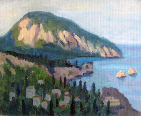 Аю Даг Гурзуф Крым картина