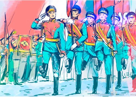 Иллюстрация к маршу