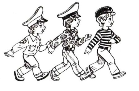 Детские рисунки марш