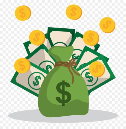 Мешок денег инфографика