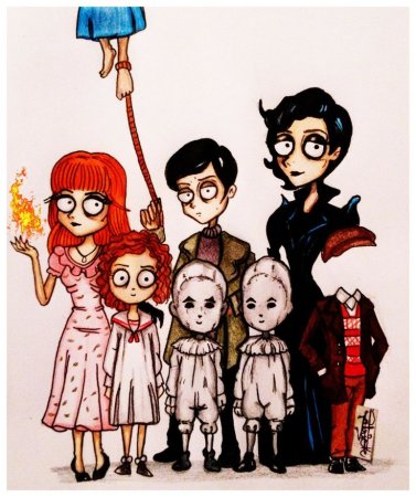 Тим бёртон дом странных