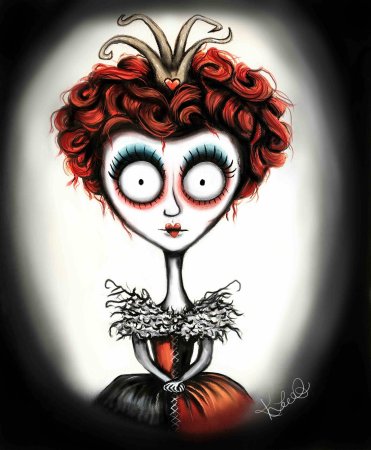 Стиль tim Burton