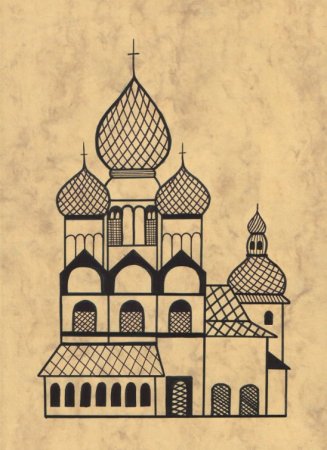 Ростов Великий Кремль рисуноккарандашем