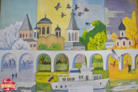 Астрахань рисунок