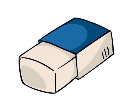 Стирательная резинка мультяшная