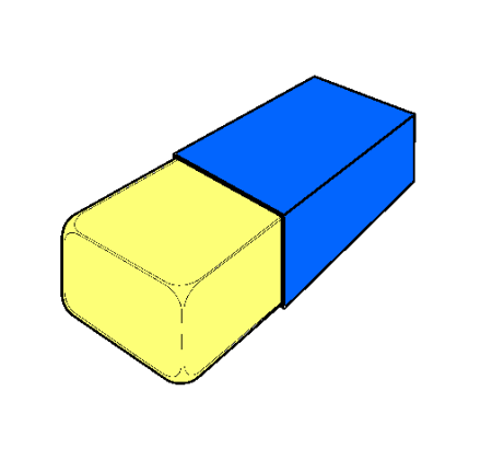 Ластик без фона