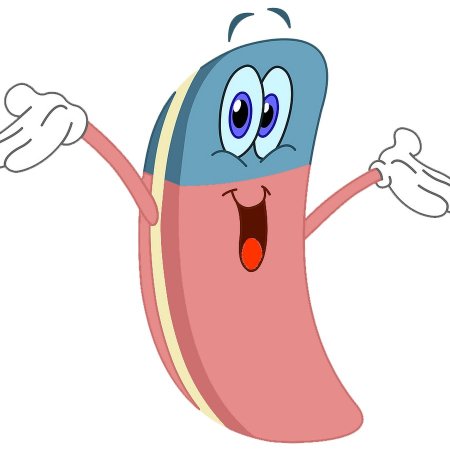 Графика ластиком