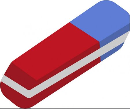 Ластик иллюстрация