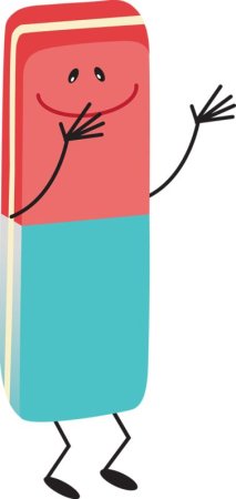 Ластик без фона