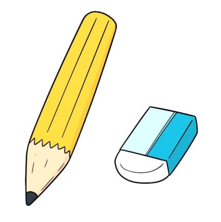 Ластик рисунок без фона