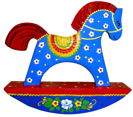 Качалка "лошадка Жостово"