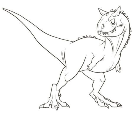 Карнотавр рисуется