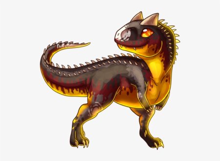 Карнотавр мультяшный