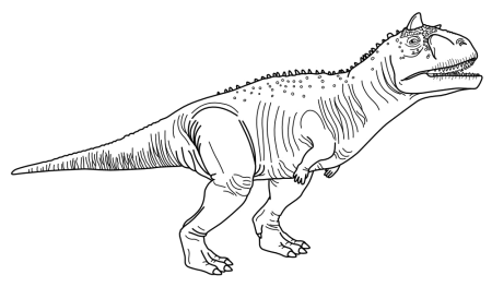 Карнотавр сбоку