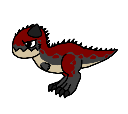 Рисунок карнотавра