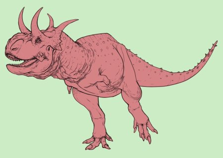 Карнотавр арт