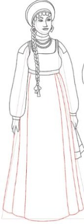 Русский народный костюм женский