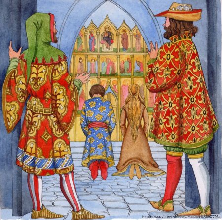 Раскраска три богатыря Настасья