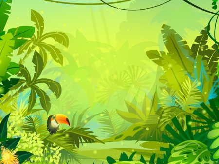 Тропический фон