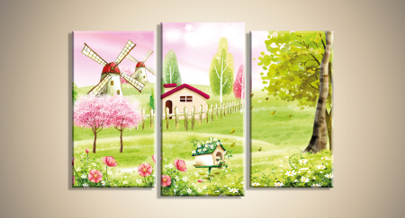 Триптих картины для детей