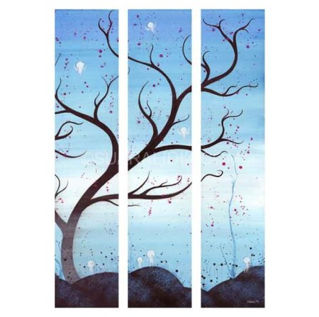 Рисунки триптих легкие