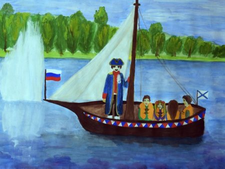 Губкин рисунок