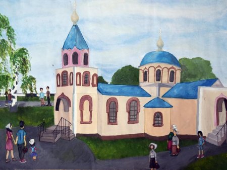 Губкин рисунок