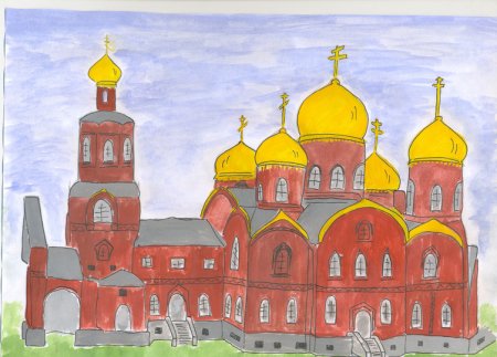 Губкин рисунки детей